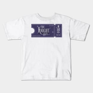 Night Bus Ticket Kids T-Shirt